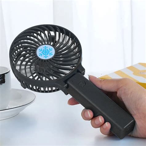 portable rechargeable handheld fan.